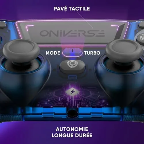 Manette de jeu - ONIVERSE - Revolt - Sans fil - Joysticks Hall Effect - Gyroscope 6 axes - vue 4
