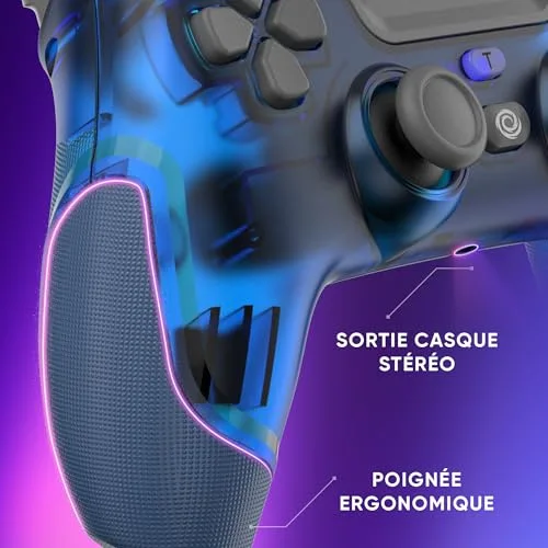 Manette de jeu - ONIVERSE - Revolt - Sans fil - Joysticks Hall Effect - Gyroscope 6 axes - vue 5