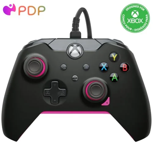 PDP Afterglow Wave Noir Filaire Xbox et PC