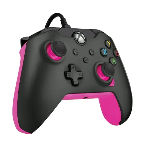 Manette de jeu - PDP - Filaire - Xbox et PC - Noir - Vibration intégrée - vue 9