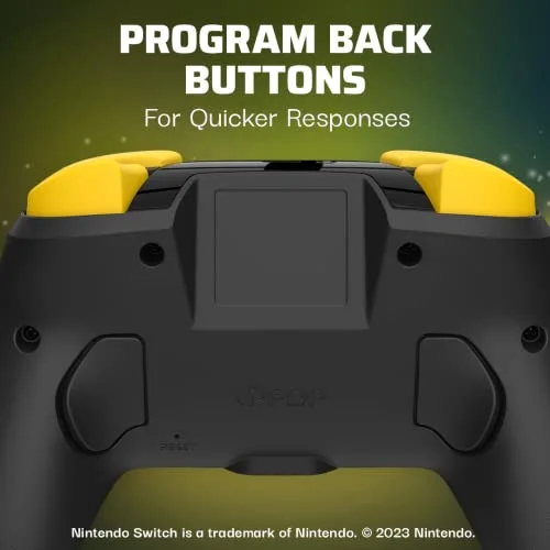 Manette de jeu - PDP - Rematch - Glow in the dark - Nintendo Switch - Autonomie 40h - vue 2
