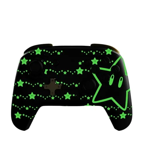 Manette de jeu - PDP - Rematch - Glow in the dark - Nintendo Switch - Autonomie 40h - vue 8