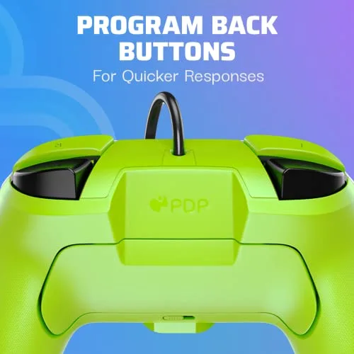Manette de jeu - PDP - Super Mario - Filaire - Vert et Blanc - Nintendo Switch - vue 2