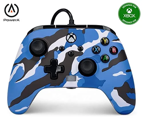 PowerA Enhanced Camouflage Bleu Xbox Series
