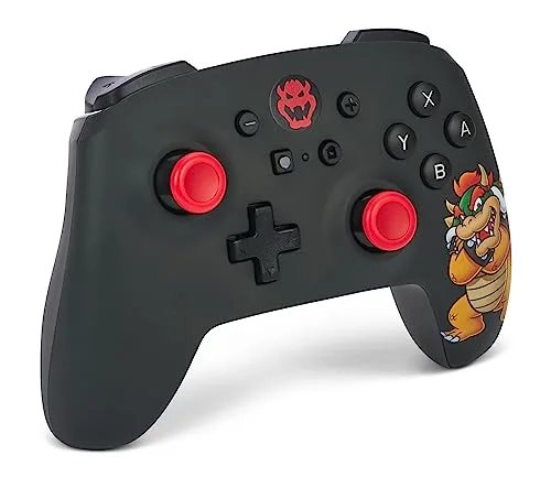 Manette de jeu - PowerA - NSGP0251-01 - Sans fil - 15 boutons - Couleur noire - vue 3