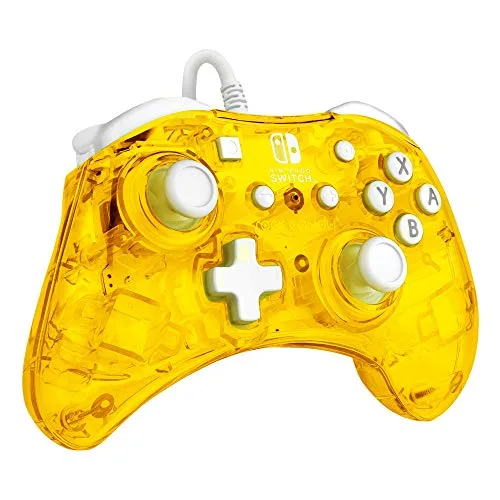 Manette de jeu - Rock Candy - Jaune - Filaire - Nintendo Switch - Câble 3m inclus - vue 4