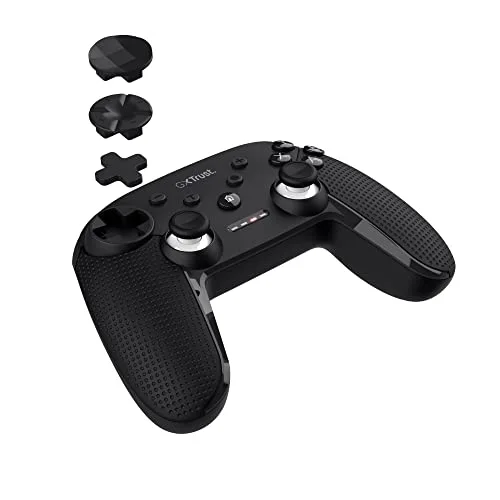 Manette de jeu - TRUST - GXT 542 Muta - Sans Fil Bluetooth/2.4GHz - 75% Matériaux Recyclés - Noir - vue 7