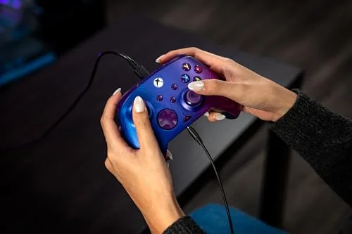 Manette de jeu - Xbox - Rematch Advanced - Filaire - Purple Fade - Compatible PC - Turtle Beach - vue 8