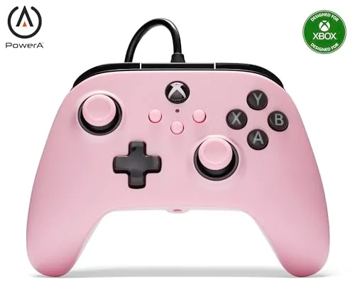 Manette filaire blanche PowerA Xbox Series X/S - vue 2