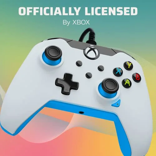 Manette filaire Pdp pour Xbox et PC Ion Blanc - vue 5