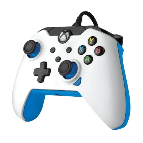 Manette filaire Pdp pour Xbox et PC Ion Blanc - vue 8