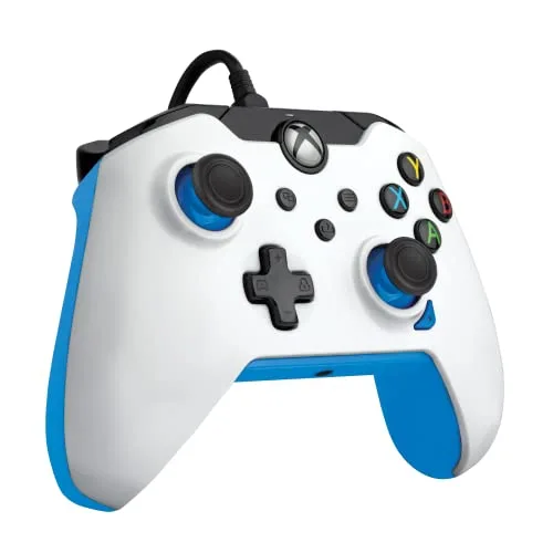 Manette filaire Pdp pour Xbox et PC Ion Blanc - vue 9
