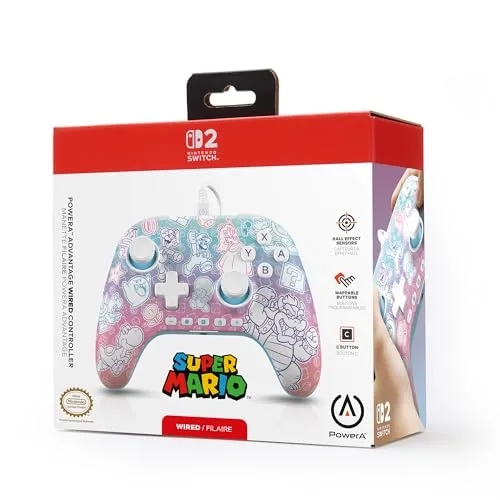 Manette filaire PowerA Advantage Nintendo Switch 2 - vue 8