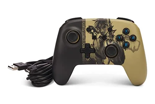 Manette filaire PowerA Nintendo Switch Haya Beige - vue 9