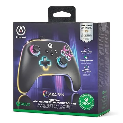 Manette Gamepad PowerA XBGP0140-01 Filaire USB-C Xbox Noir - vue 9