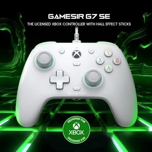 Manette GameSir G7 SE Filaire USB Blanc - vue 2