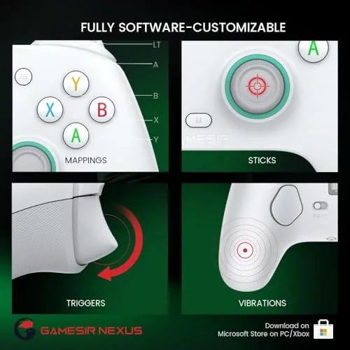 Manette GameSir G7 SE Filaire USB Blanc - vue 6