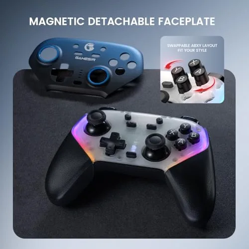 Manette GameSir SuperNova T4n Pro Inalámbrico Azul - vue 4
