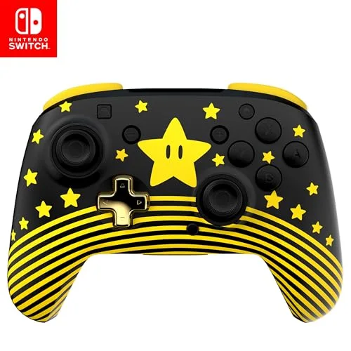 Turtle Beach Rematch Super Mario Star manette sans fil phosphorescente
