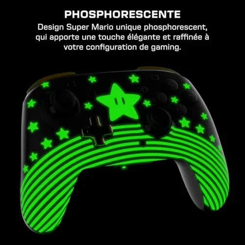 Manette gaming sans fil pour Nintendo Switch™ - TURTLE BEACH - TBC-8101-75 - Rematch™ Super Mario Star - vue 2