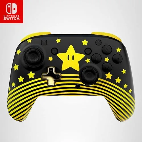 Manette gaming sans fil pour Nintendo Switch™ - TURTLE BEACH - TBC-8101-75 - Rematch™ Super Mario Star - vue 9