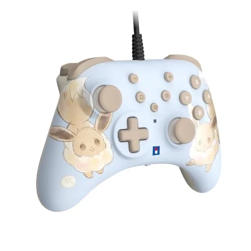 Manette Hori HORIPAD Turbo NSX-083E Switch 2 Bleu Ciel - vue 3