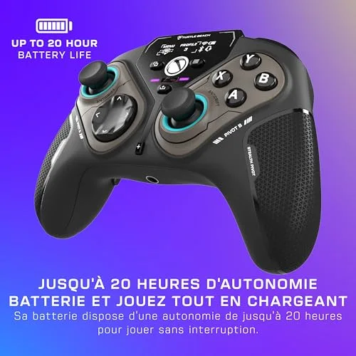 Manette intelligente sans fil - TURTLE BEACH - TBS-0120-05 - Stealth™ Pivot - 24GHz ou Bluetooth - Noir - vue 4