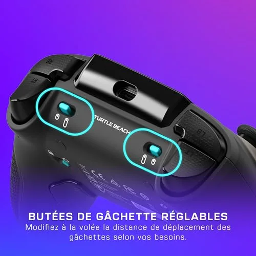 Manette intelligente sans fil - TURTLE BEACH - TBS-0120-05 - Stealth™ Pivot - 24GHz ou Bluetooth - Noir - vue 8