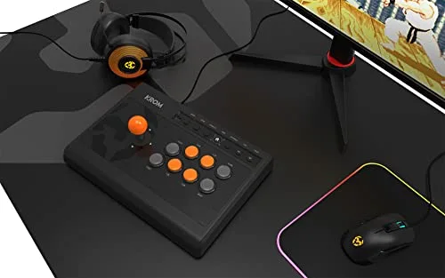 Manette Krom Kumite Fightstick PS4/PS3/Xbox One/PC - vue 2