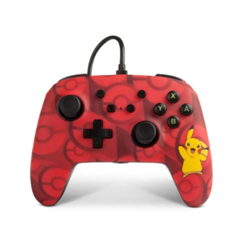 Manette PowerA 1513777-01 Switch Filaire USB Rouge