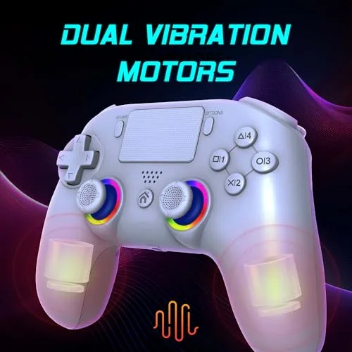 Manette - PS5 PC - Sans fil - LED RGB - vue 7