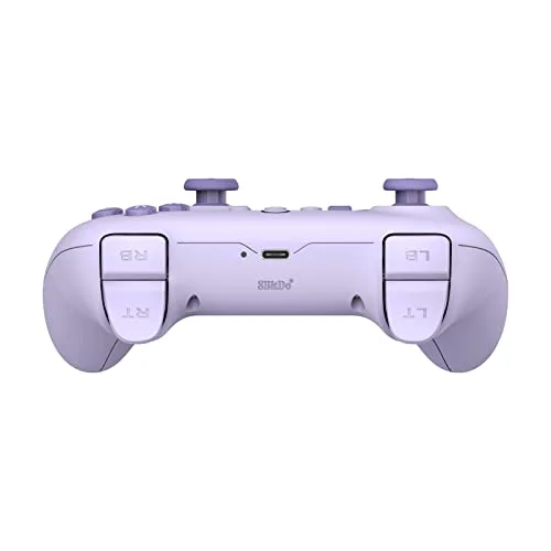 Manette Sans Fil 2.4G 8bitdo Ultimate C pour Steam Deck PC et Android - Violet Pastel - vue 3