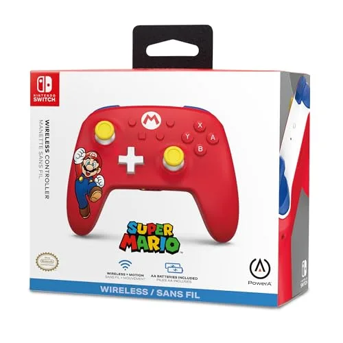 Manette sans fil à piles PowerA Mario Joy pour Nintendo Switch - vue 8