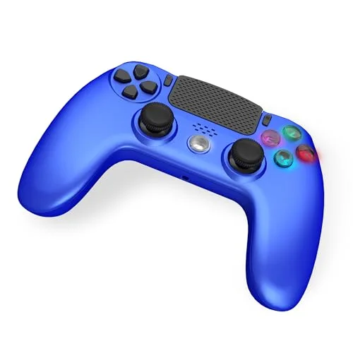 Manette Sans Fil Bleue Freaks And Geeks-Accessoire-PS4 - vue 2