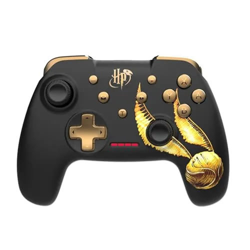 FREAKS AND GEEKS Manette Sans Fil Vif d'Or Noir 4 Gâchettes