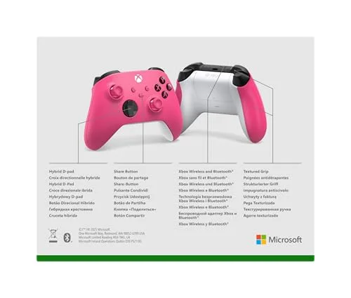 Manette sans fil Microsoft Xbox Series/One/PC Deep Pink - vue 8