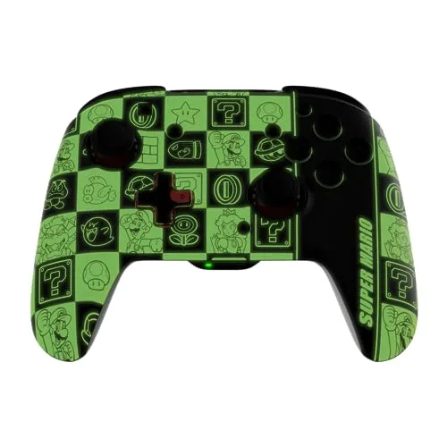 Manette sans fil PDP Rematch Glow phosphorescente - vue 4