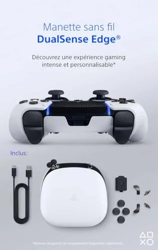 Manette Sony DualSense Edge PS5 Sans Fil - vue 2