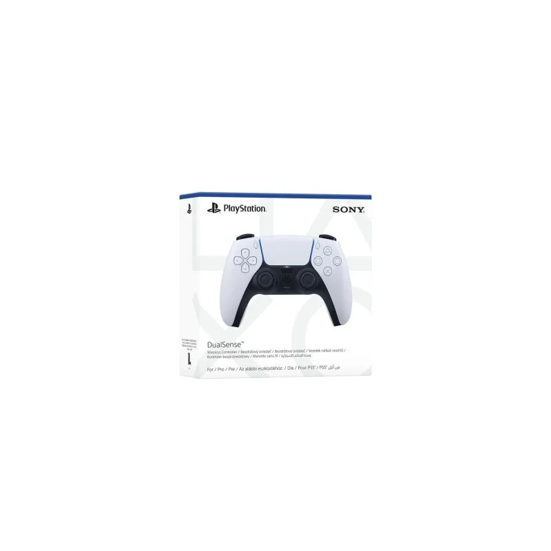 Manette Sony DualSense V2 Noir/Blanc - vue 4