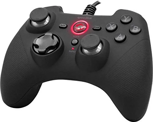 Manette Speedlink Rait Noir USB Sans Fil Switch PC PS3 - vue 2