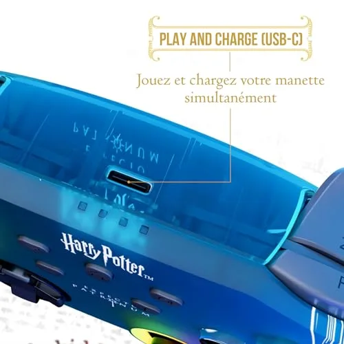 Manette Switch 1&2 - PC Patronus Sans fil RGB Translucide - vue 9