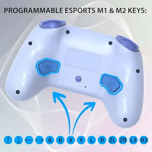 Manette - Switch 2 - Sans fil - LED RGB - Switch OLED - Switch - vue 2
