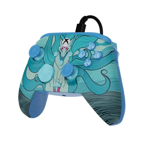 Manette Turtle Beach Rematch Advanced Blue Kitsune Xbox et PC filaire - vue 8