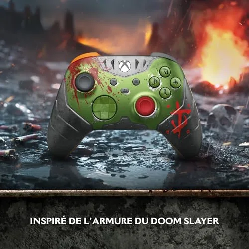 Manette Xbox DOOM The Dark Ages Édition Limitée - vue 2
