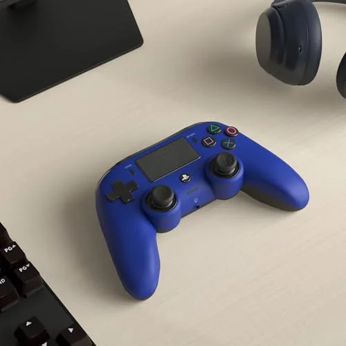 Nacon Compact Controller Wired PS4/PC Bleu - vue 3