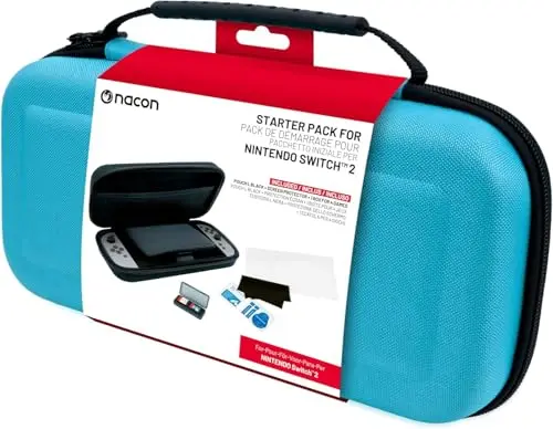 Nacon Essential Pack Protection Nintendo Switch 2 Bleu