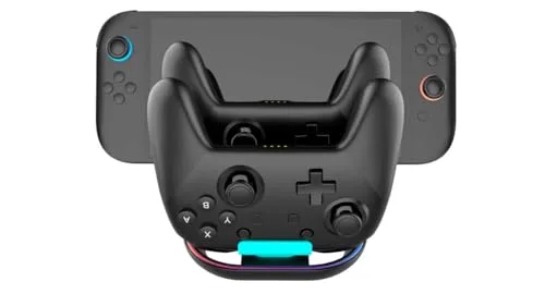 Nacon Station de Charge pour Nintendo Switch et 2 Manettes Pro - vue 5