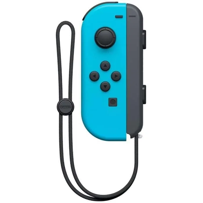 Nintendo Switch Joy-Con gauche néon bleu, vue 2