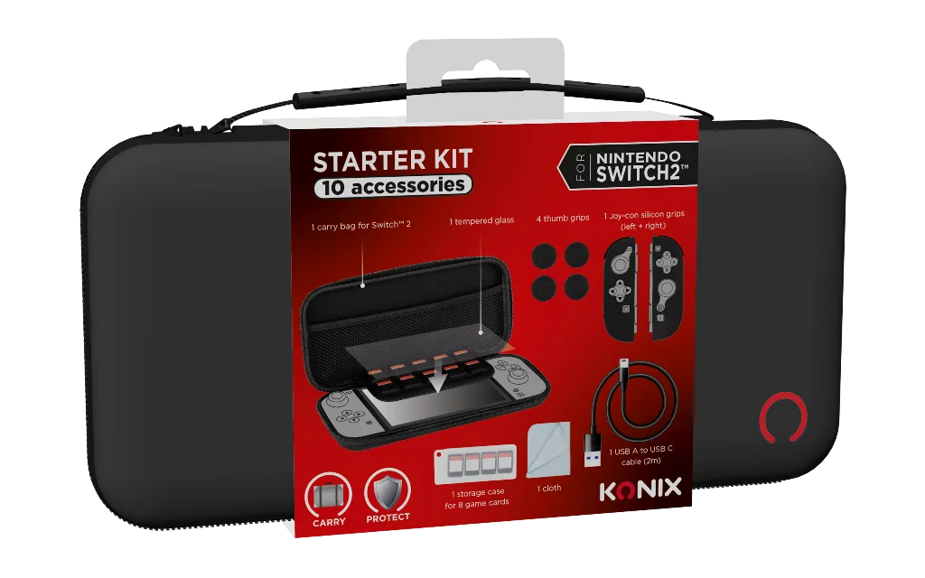 KONIX Starter Kit Nintendo Switch 2