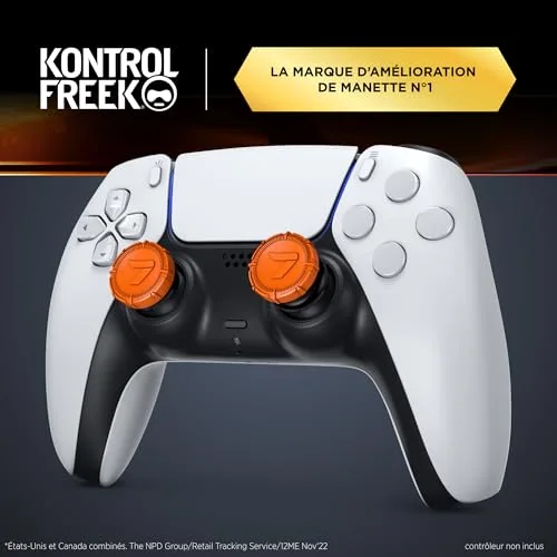 Pack de 2 Call Of Duty BO7 Performance Thumbsticks - STEELSERIES - KontrolFreek - Pour manettes PS5PS4 - Orange - vue 4